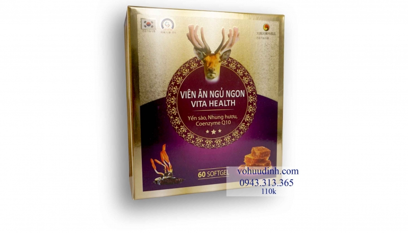 Viên ăn ngủ ngon Vita Health - Hàn Quốc