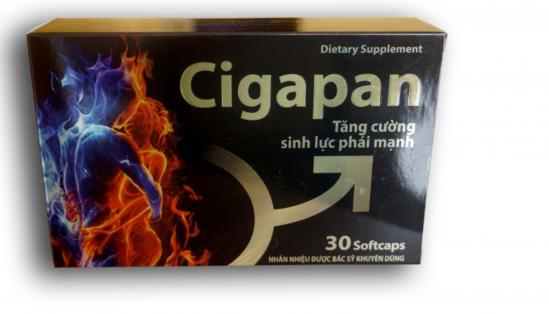 Cigapan - tăng cường sinh lực phái mạnh